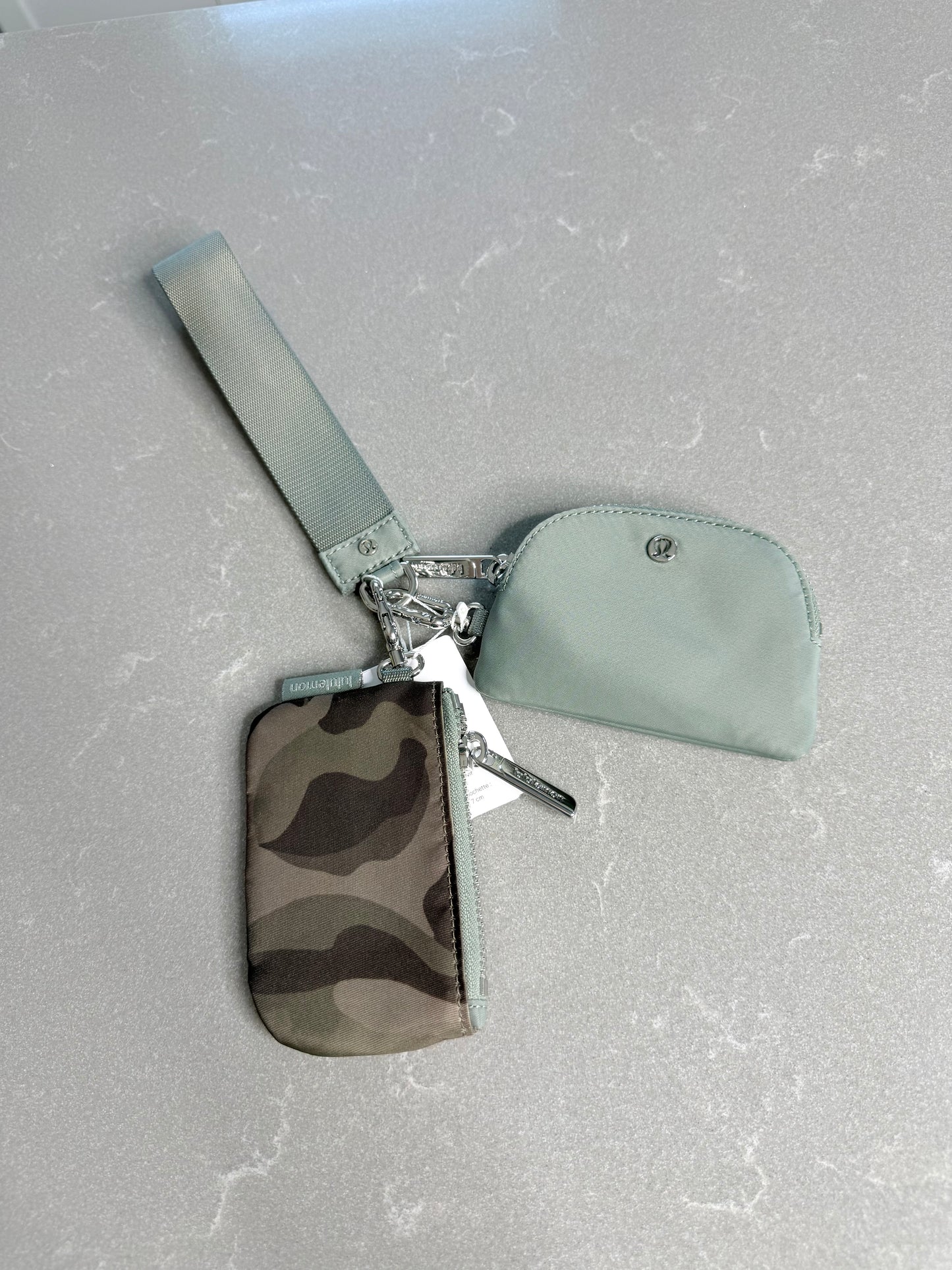Dual Pouch Wristlet