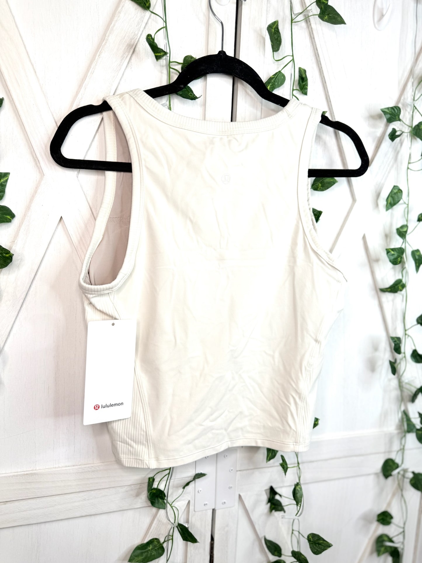 Smooth and Ribbed Nulu Scoopneck Tank * Size 4 • 6 •12