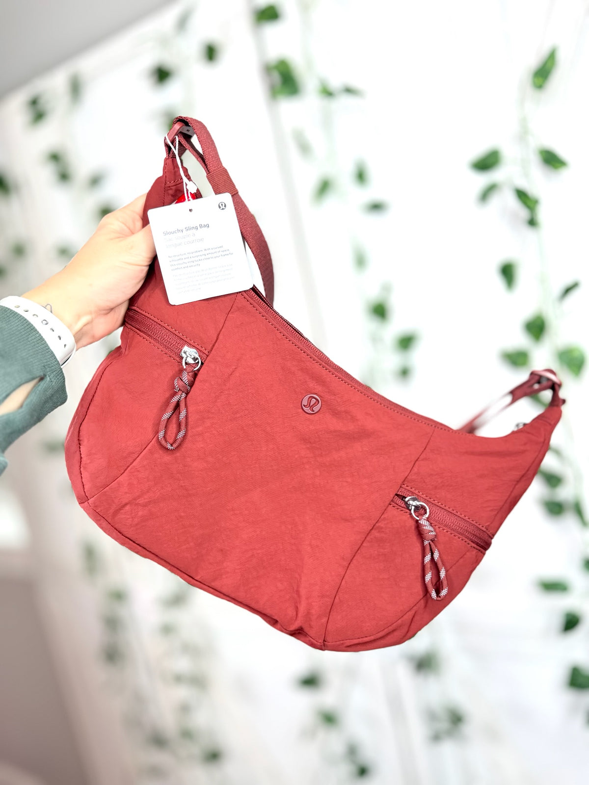 Slouchy sling bag