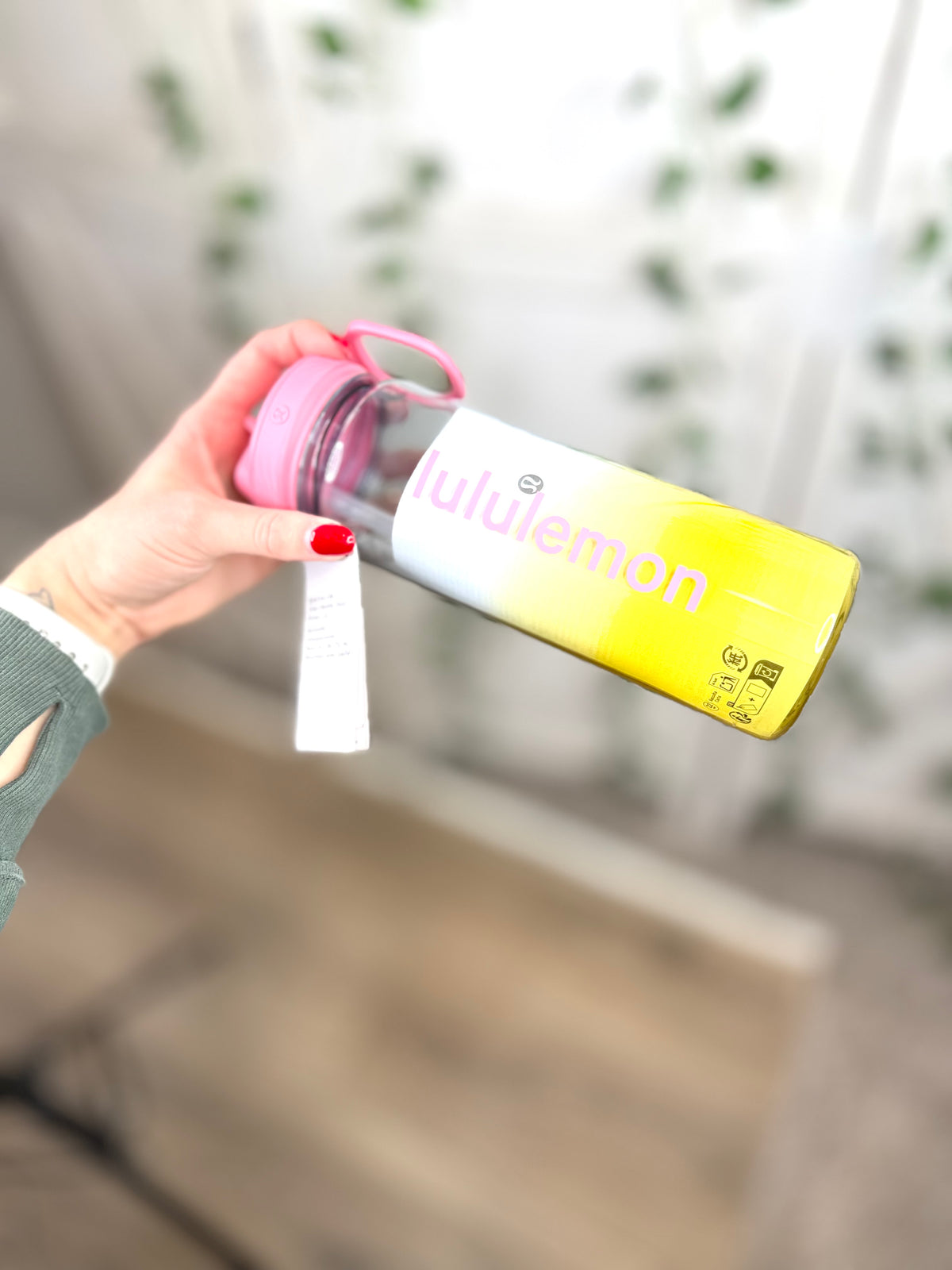 Back To Life Clear Bottle 24oz *Straw Lid