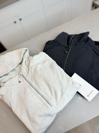 Scuba Oversized Half-Zip Hoodie* Size XS/S • M/L • XL/XXL