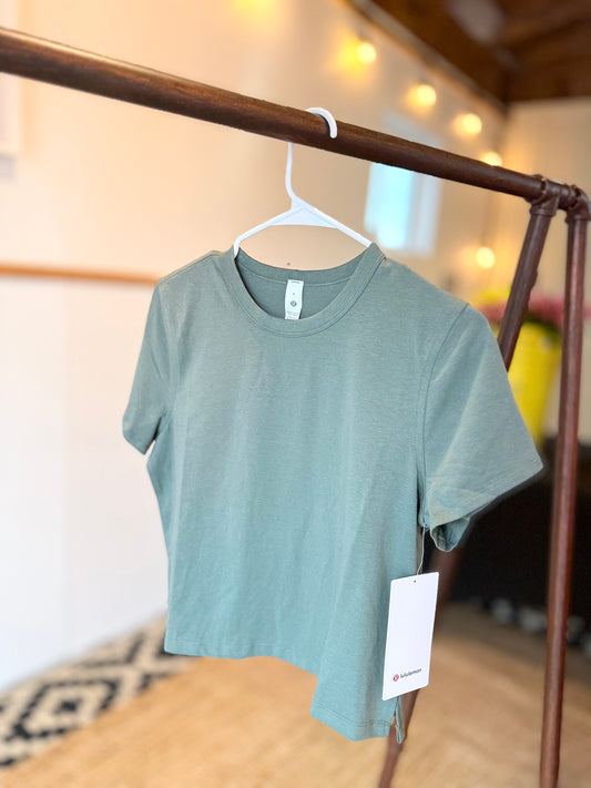 Classic-Fit Cotton-Blend Tee *Size 6