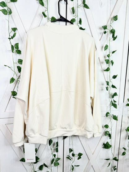 Brushed Softstreme Oversized Bomber *Size L