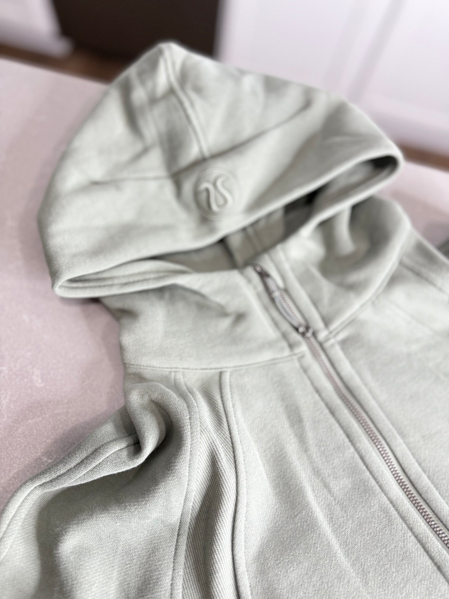 Scuba Oversized Half-Zip Long Hoodie *Size XS/S