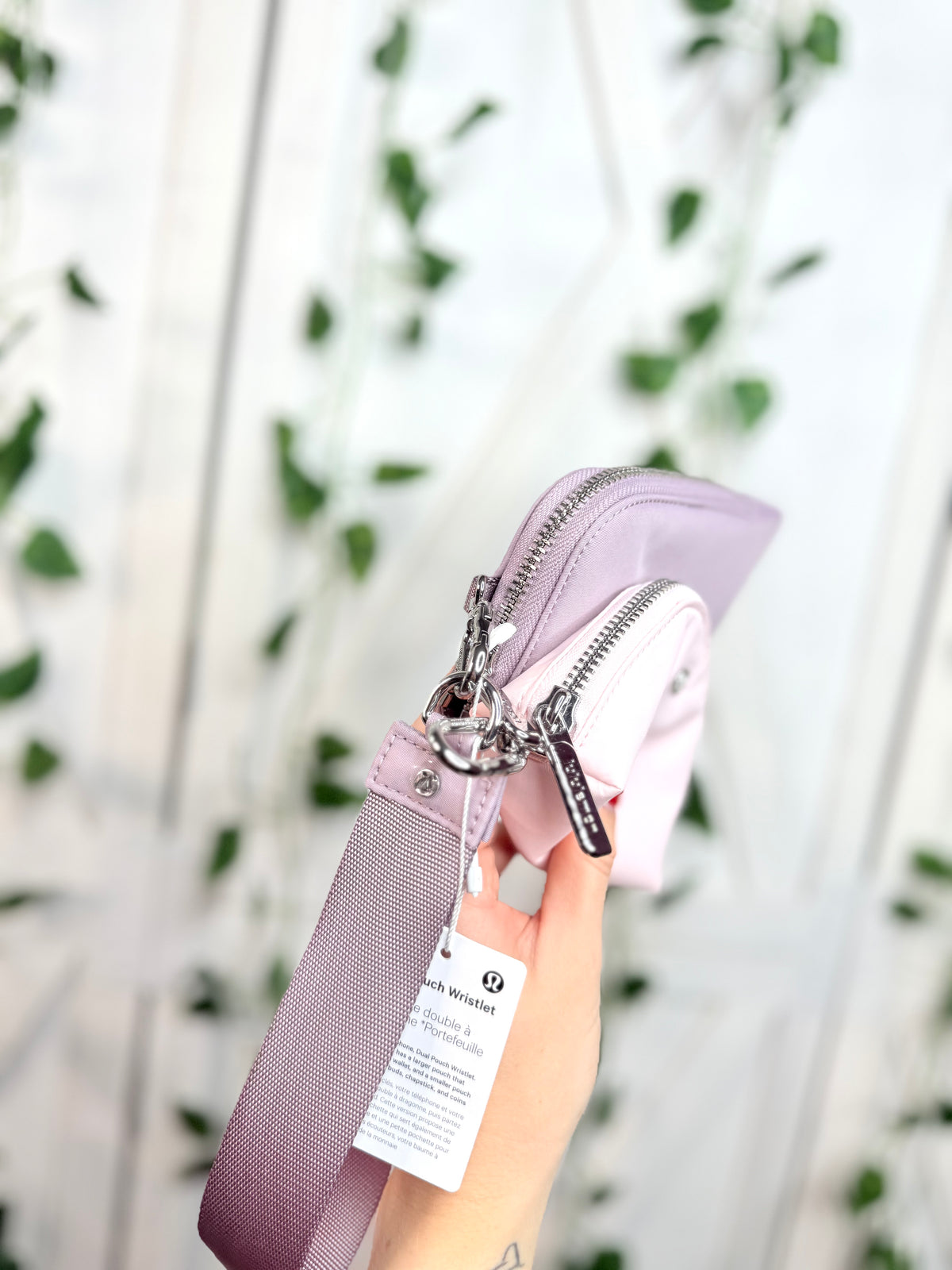 Dual Pouch Wristlet *Wallet
