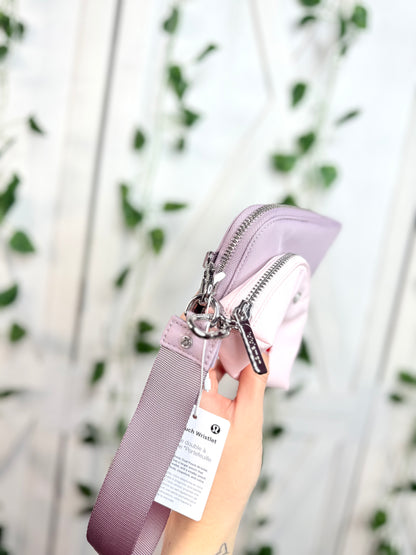 Dual Pouch Wristlet *Wallet