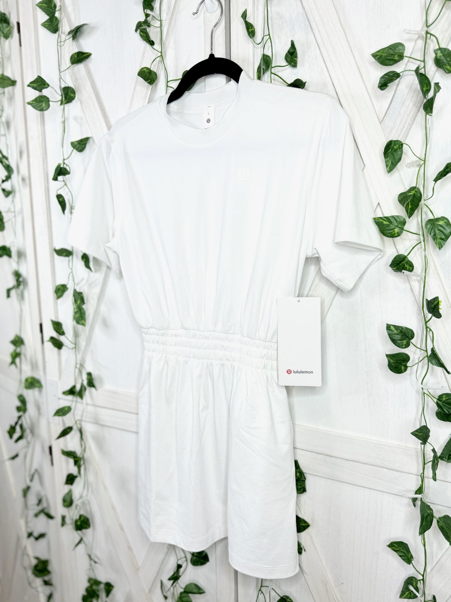 Smocked-Waist T-Shirt Dress* Size 2•4•6•8•10•12