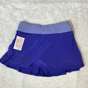 Purple Lululemon Pleated-Back Skirt