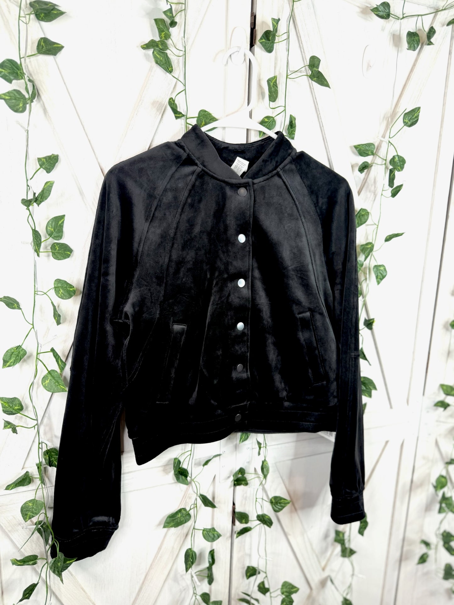 Scuba Varsity Jacket *Velvet *Size XS