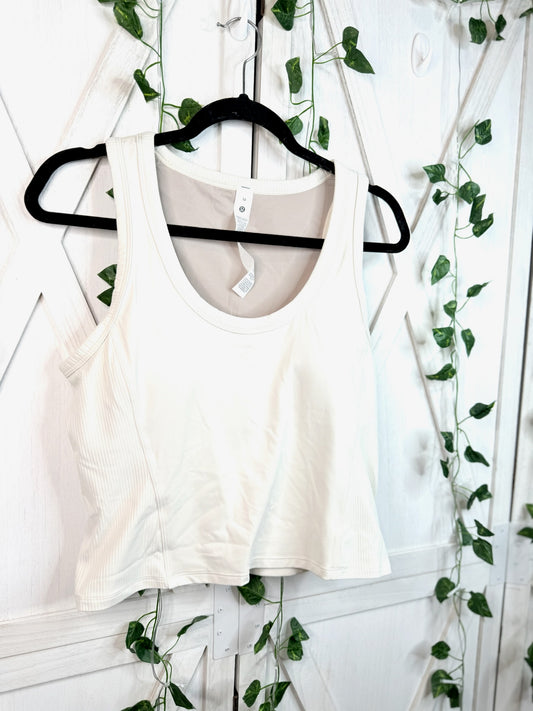 Smooth and Ribbed Nulu Scoopneck Tank * Size 4 • 6 •12