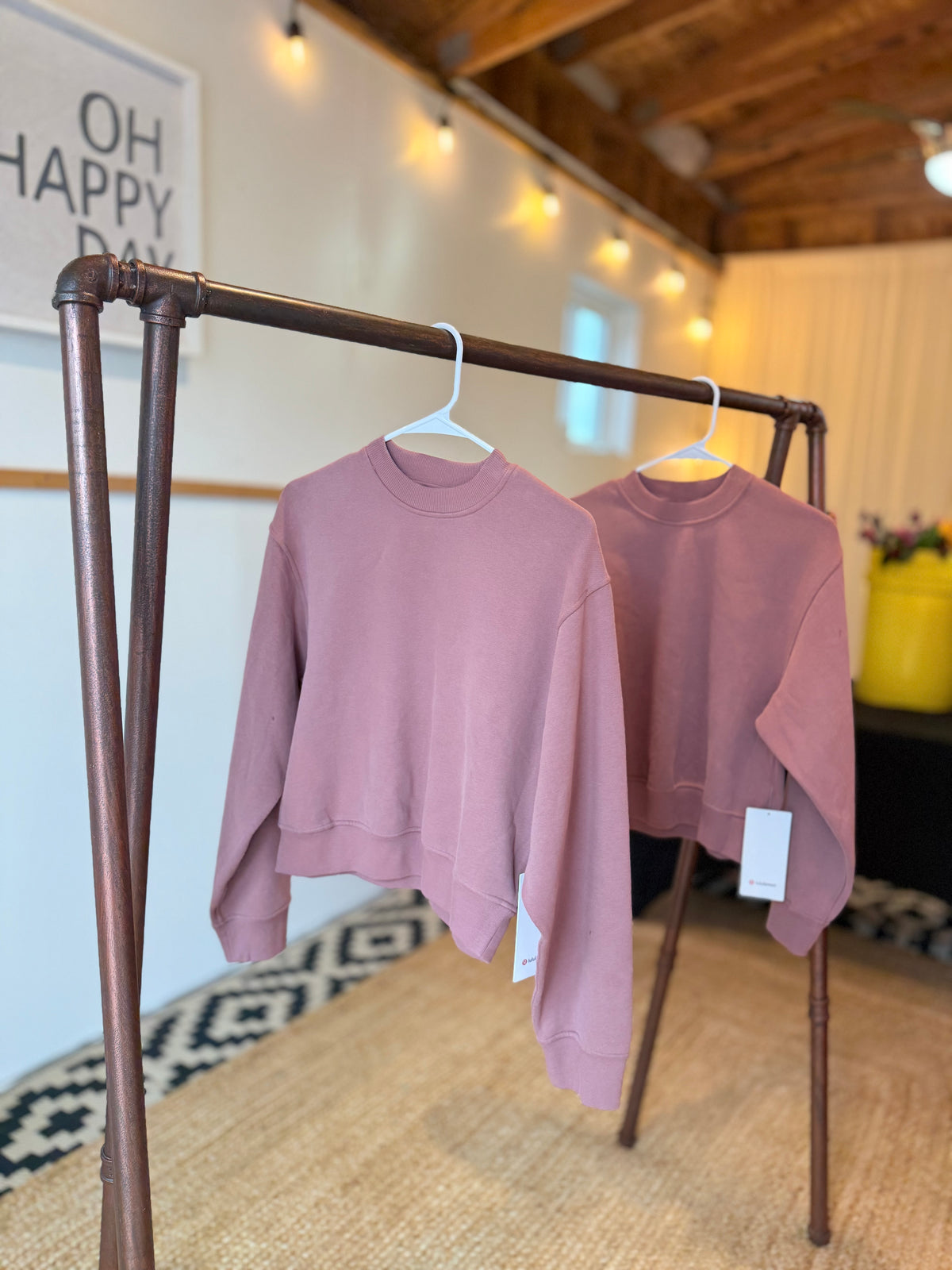 W Steady State Oversized Crew*Size XXS