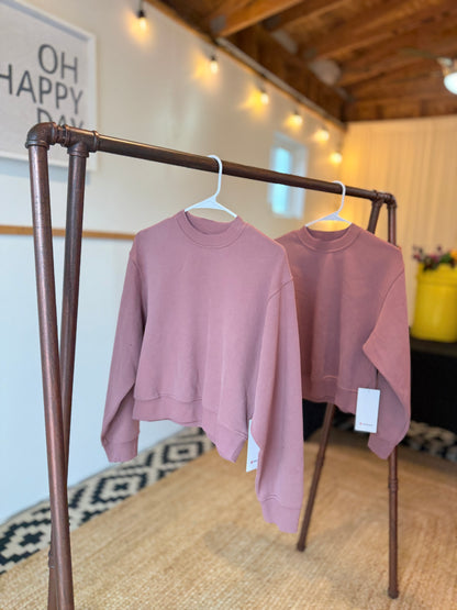 W Steady State Oversized Crew*Size XXS