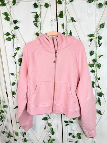 Scuba oversized full - zip hoodie ￼