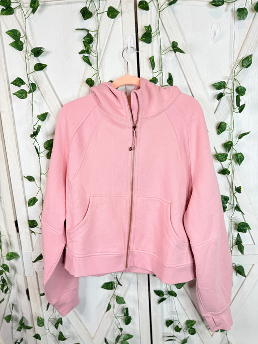 Scuba oversized full - zip hoodie ￼