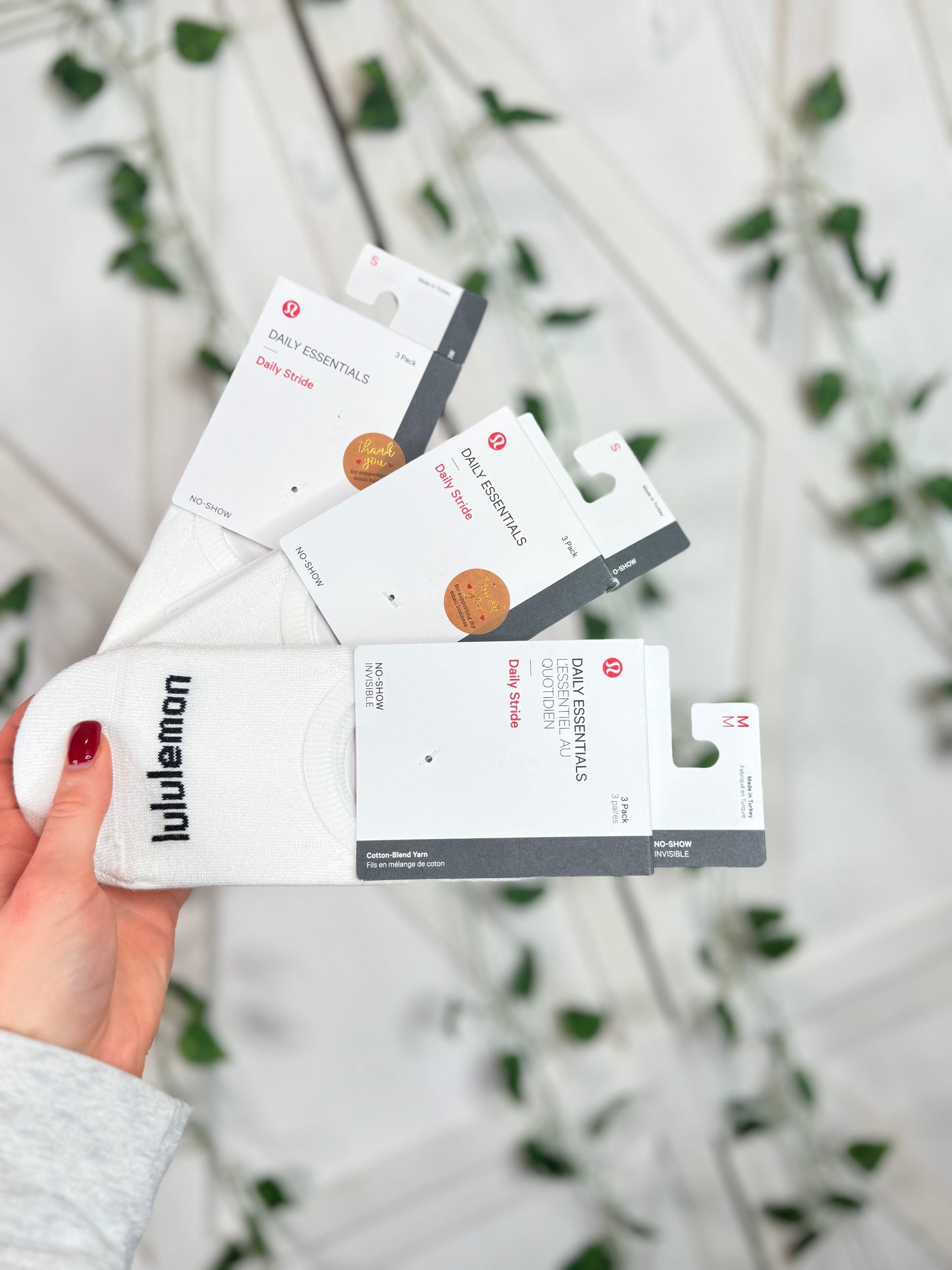 Woman’s Daily Stride No-Show Socks *Size S •M