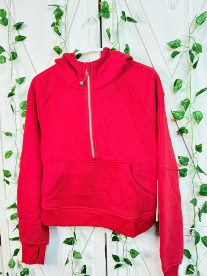Scuba Oversized Half-Zip Hoodie * Size  XL/XXL