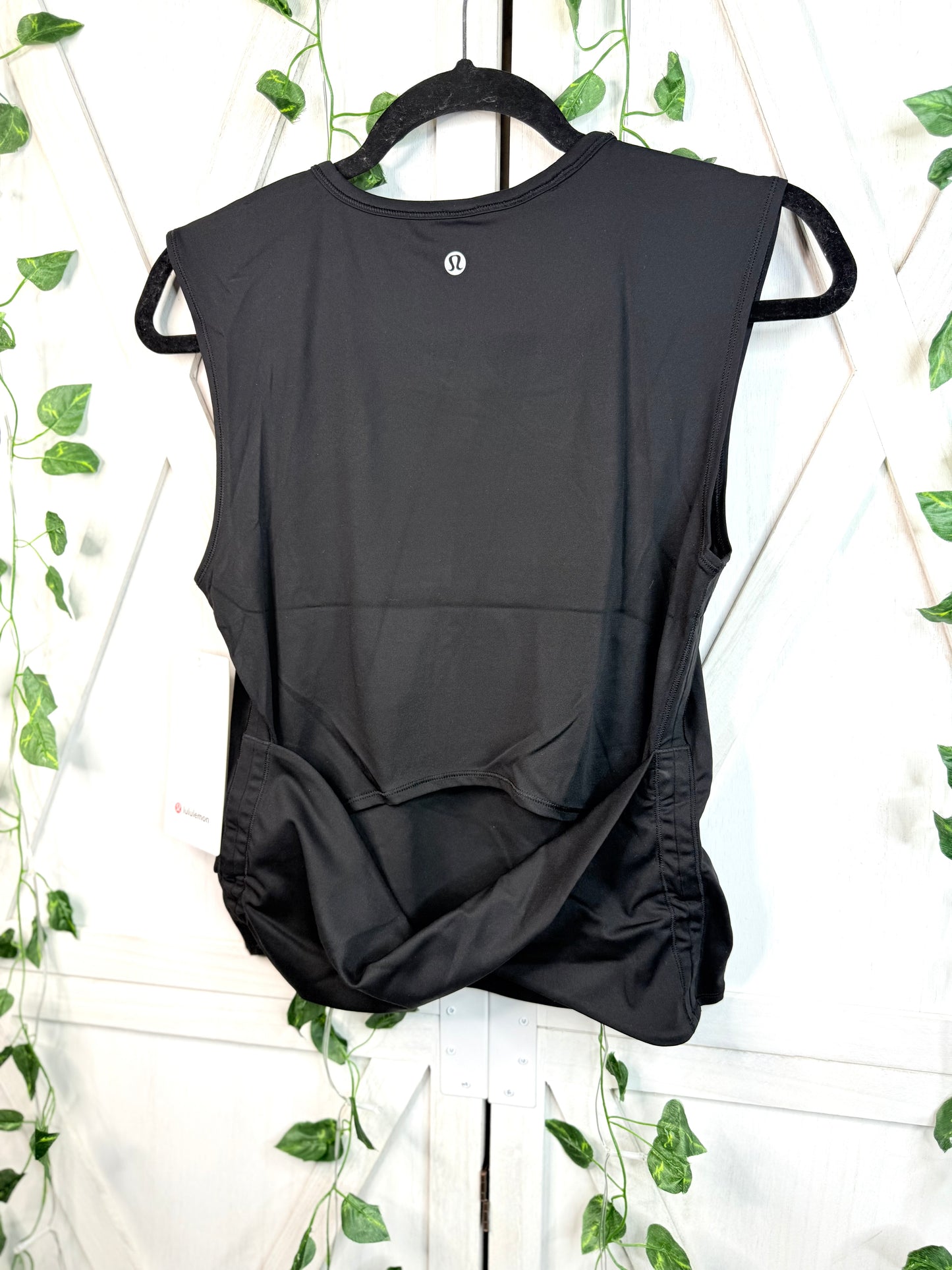 All It Takes Back-Twist Tank * Silky * Size 10 • 12