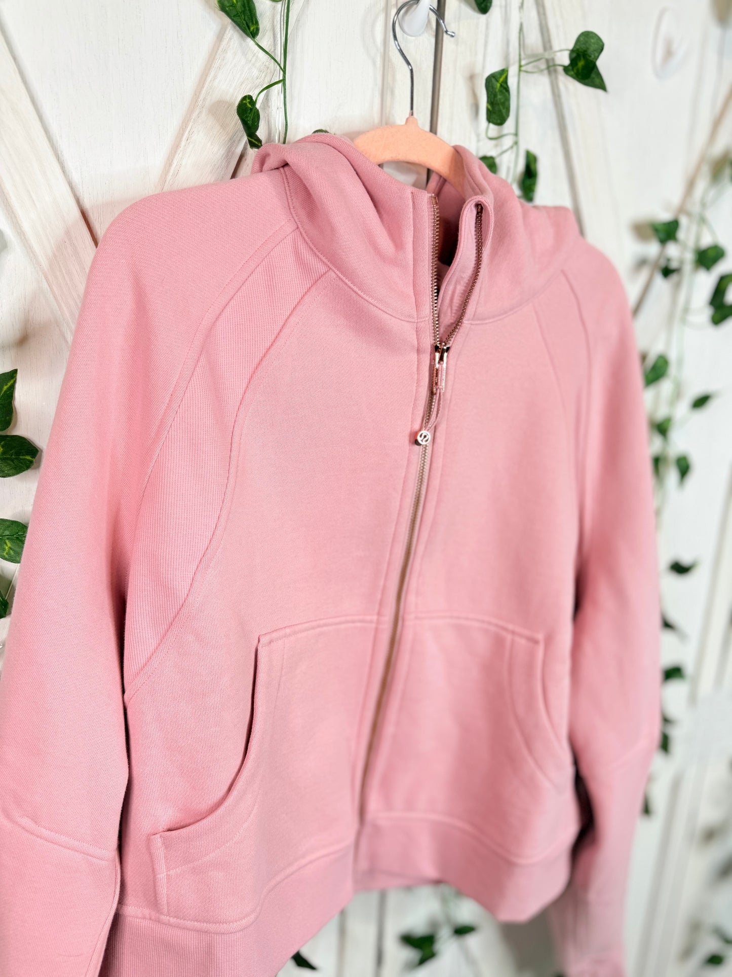Scuba oversized full - zip hoodie ￼