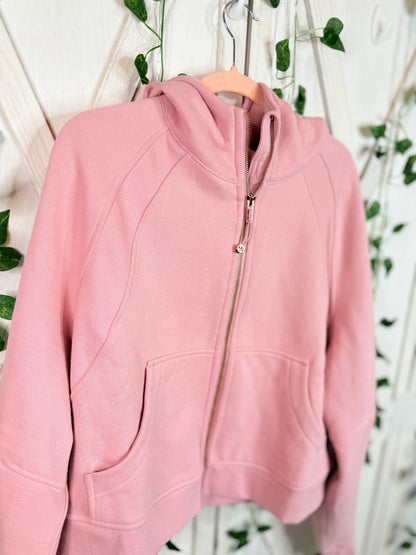 Scuba oversized full - zip hoodie ￼