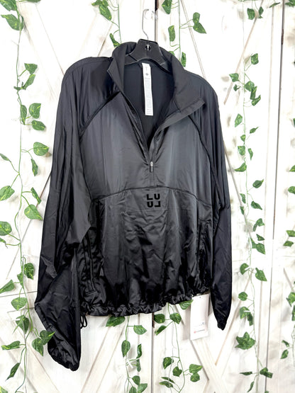 Stretch-Satin Flocked Training Jacket *Size S