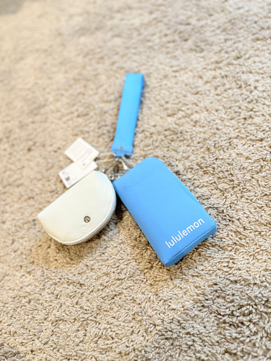Dual Pouch Wristlet *Wallet