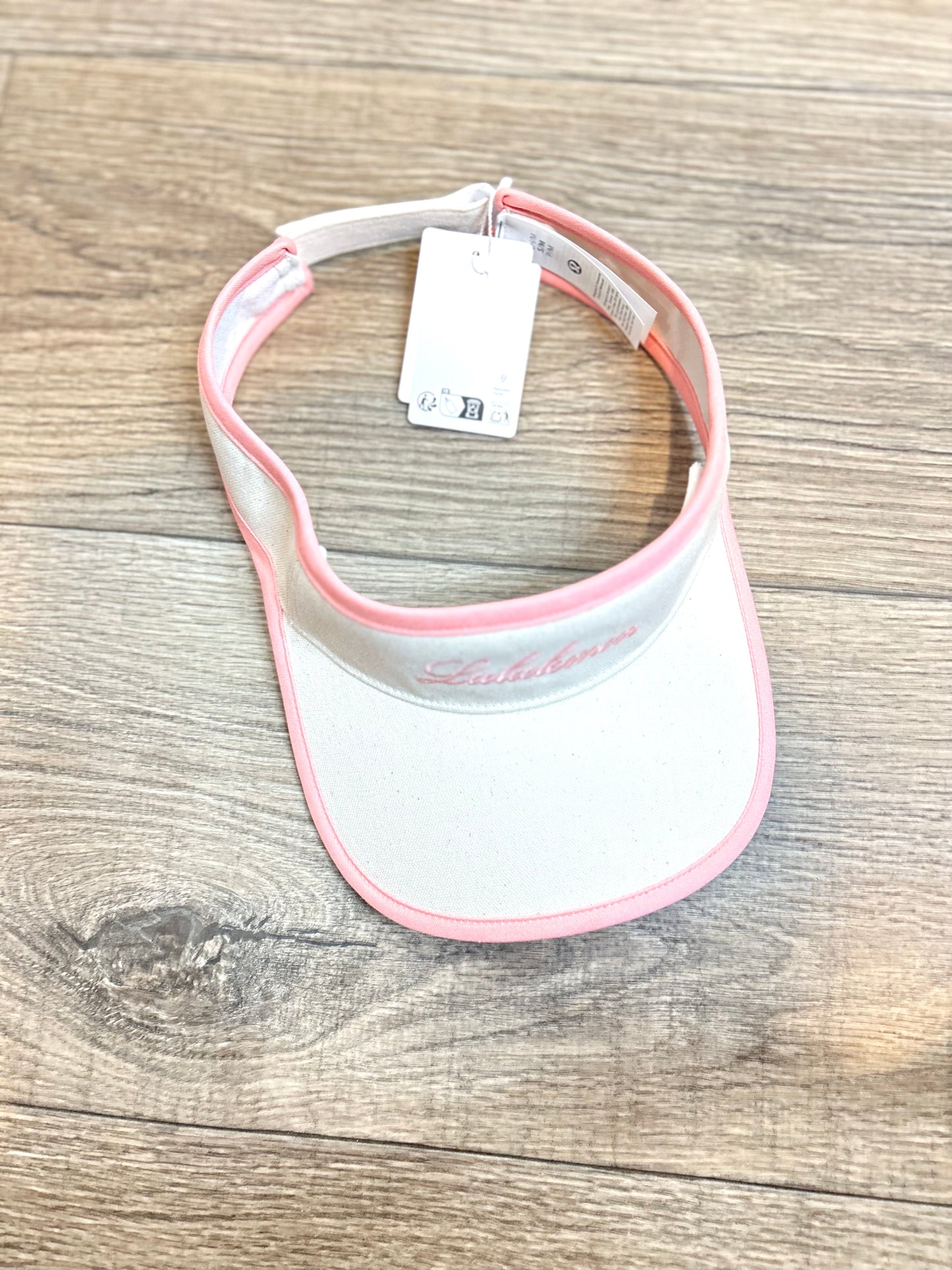 Removable Sweatband Cotton Canvas Visor *S/M