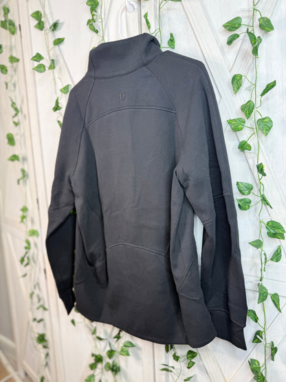 Scuba oversized funnel neck half zip * Size XS/S • M/L • XL/XXL
