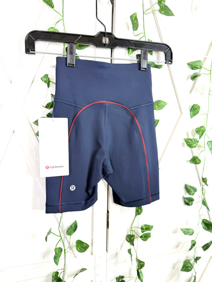 Wunder Train No-Line Piped HR Short 6” *Size 0