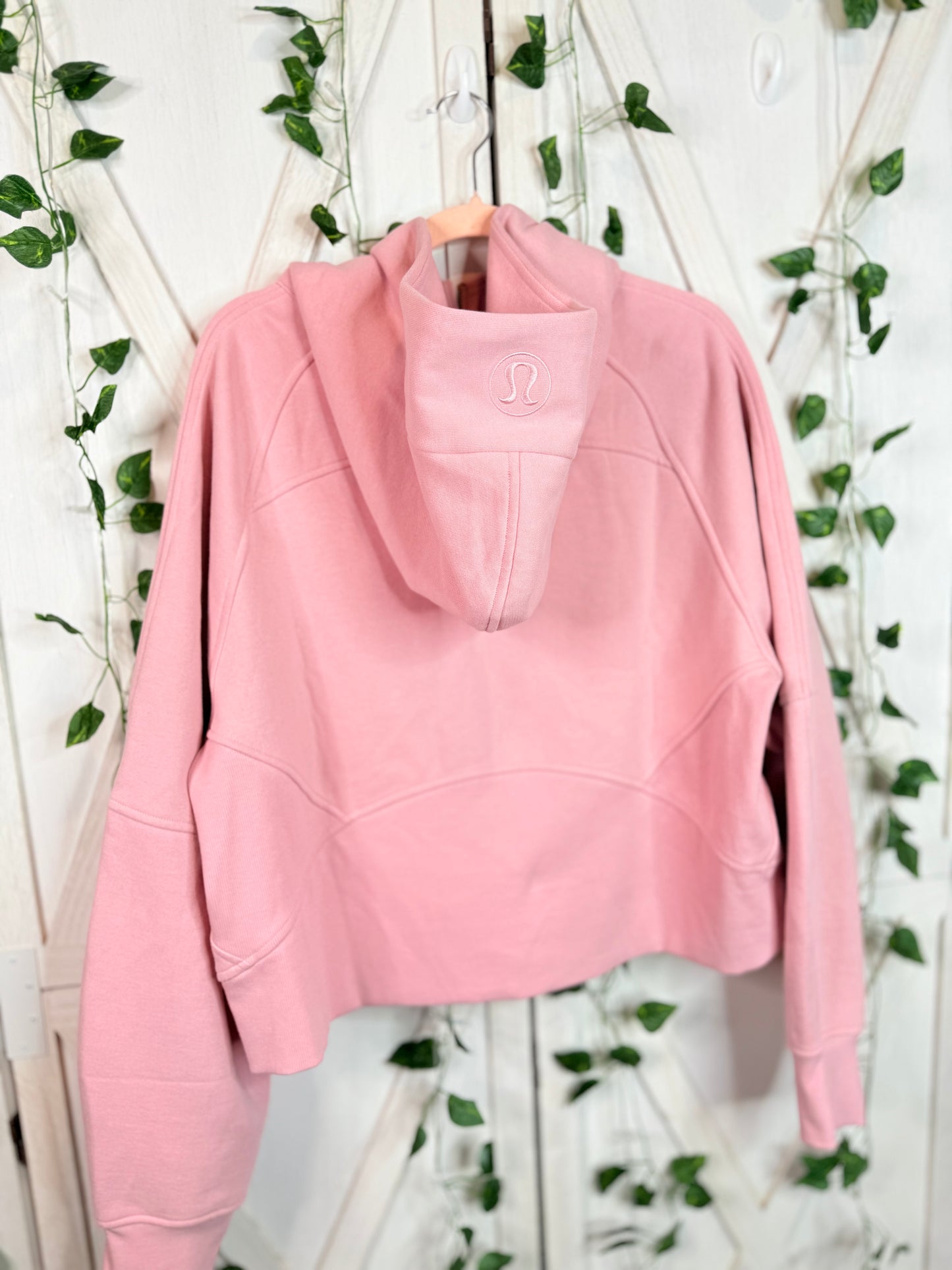 Scuba oversized full - zip hoodie ￼