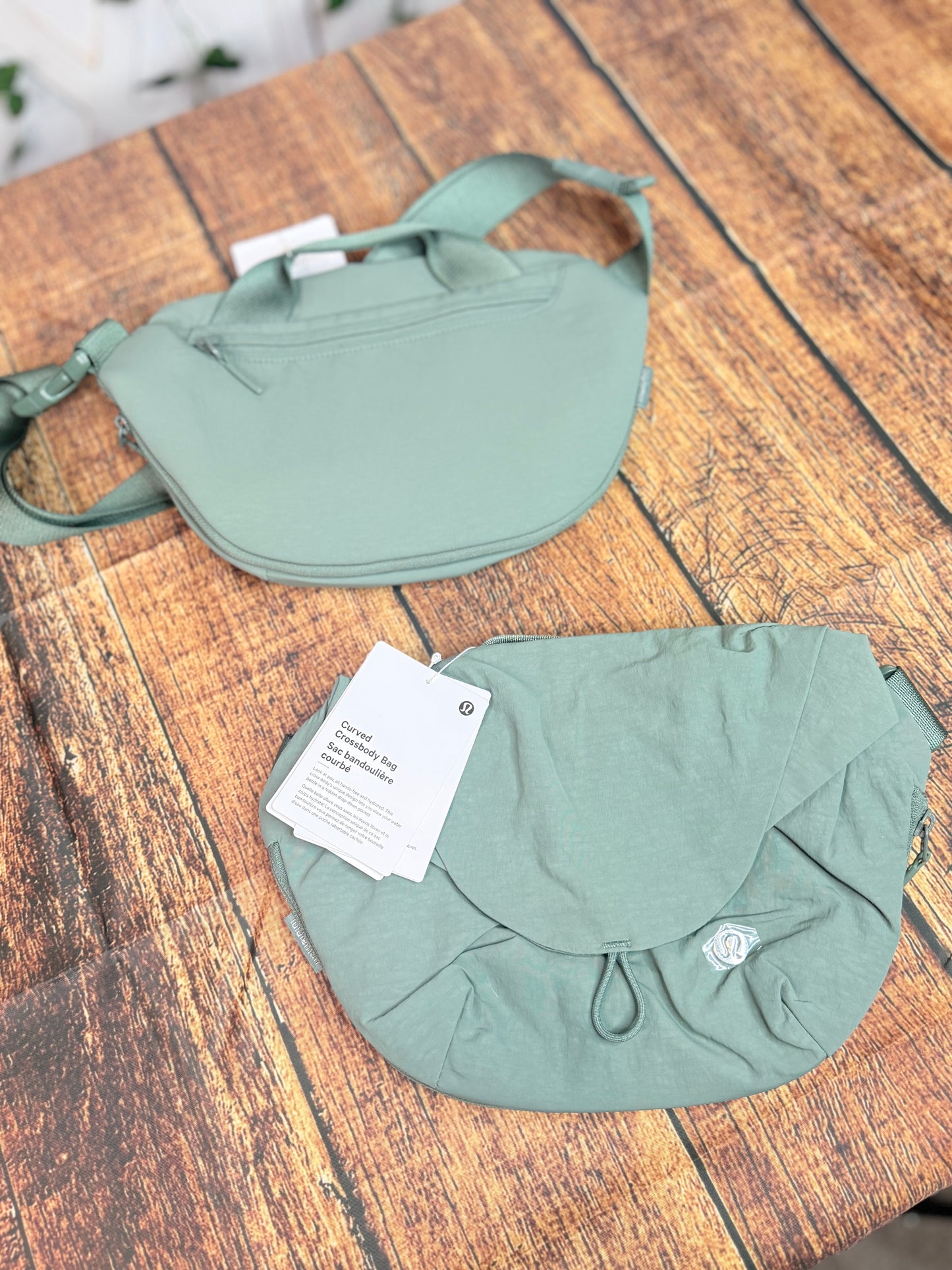 Curved Crossbody Bag