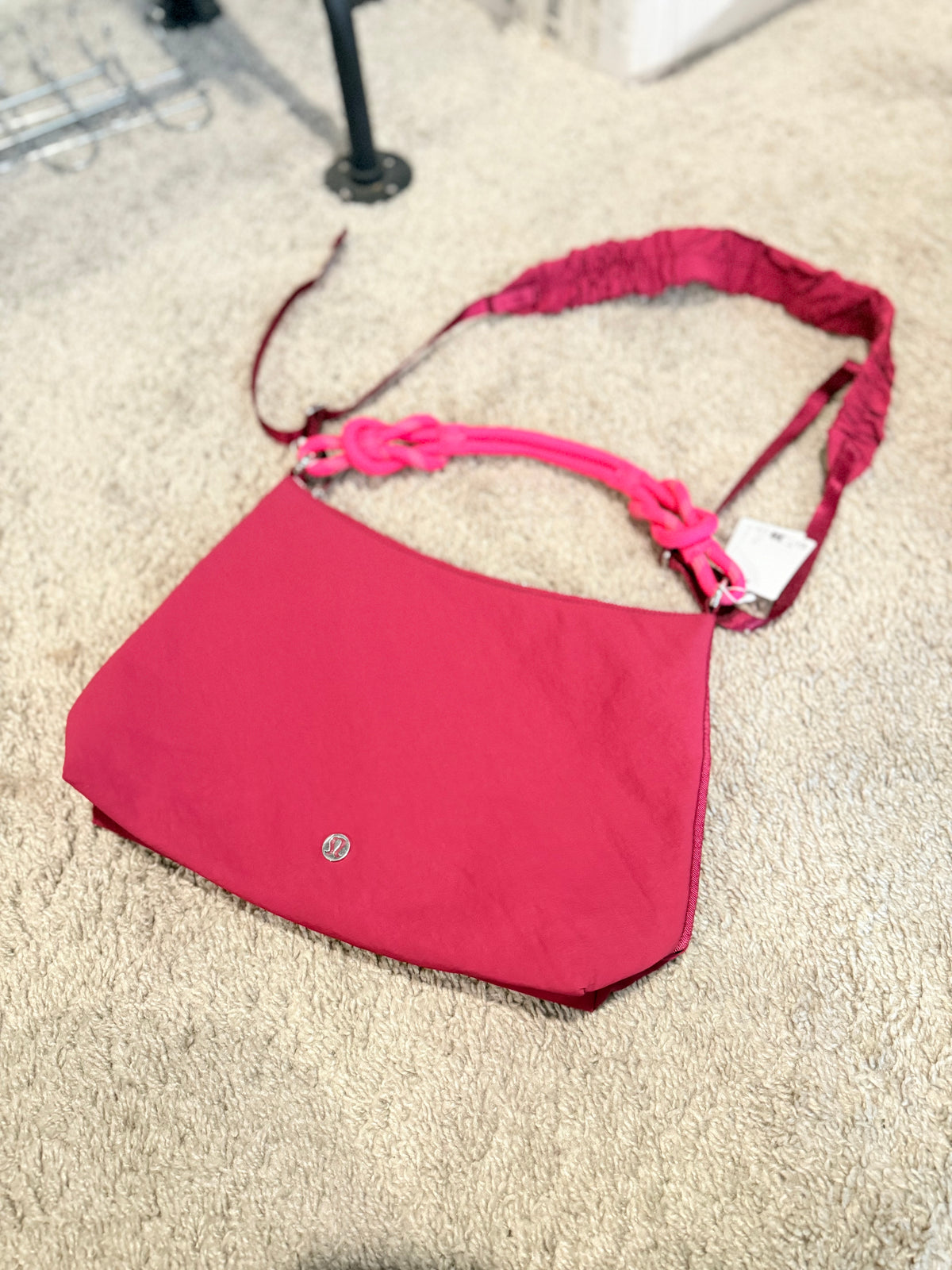 Convertible Ruched Crossbody Bag