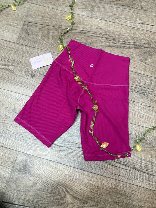 align ribbed HR short 8” *SIZE 4