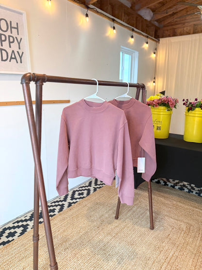W Steady State Oversized Crew*Size XXS