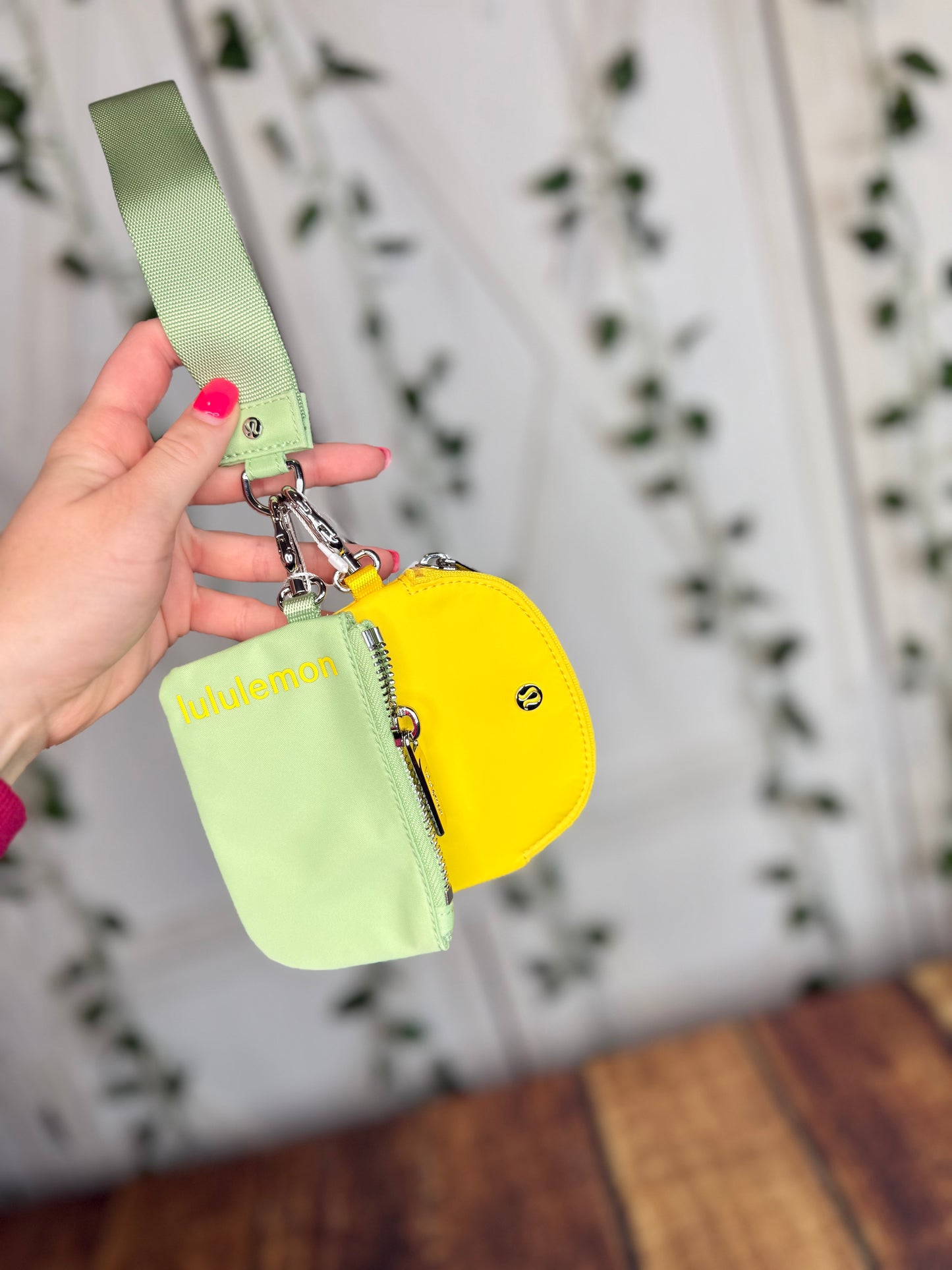 Dual Pouch Wristlet