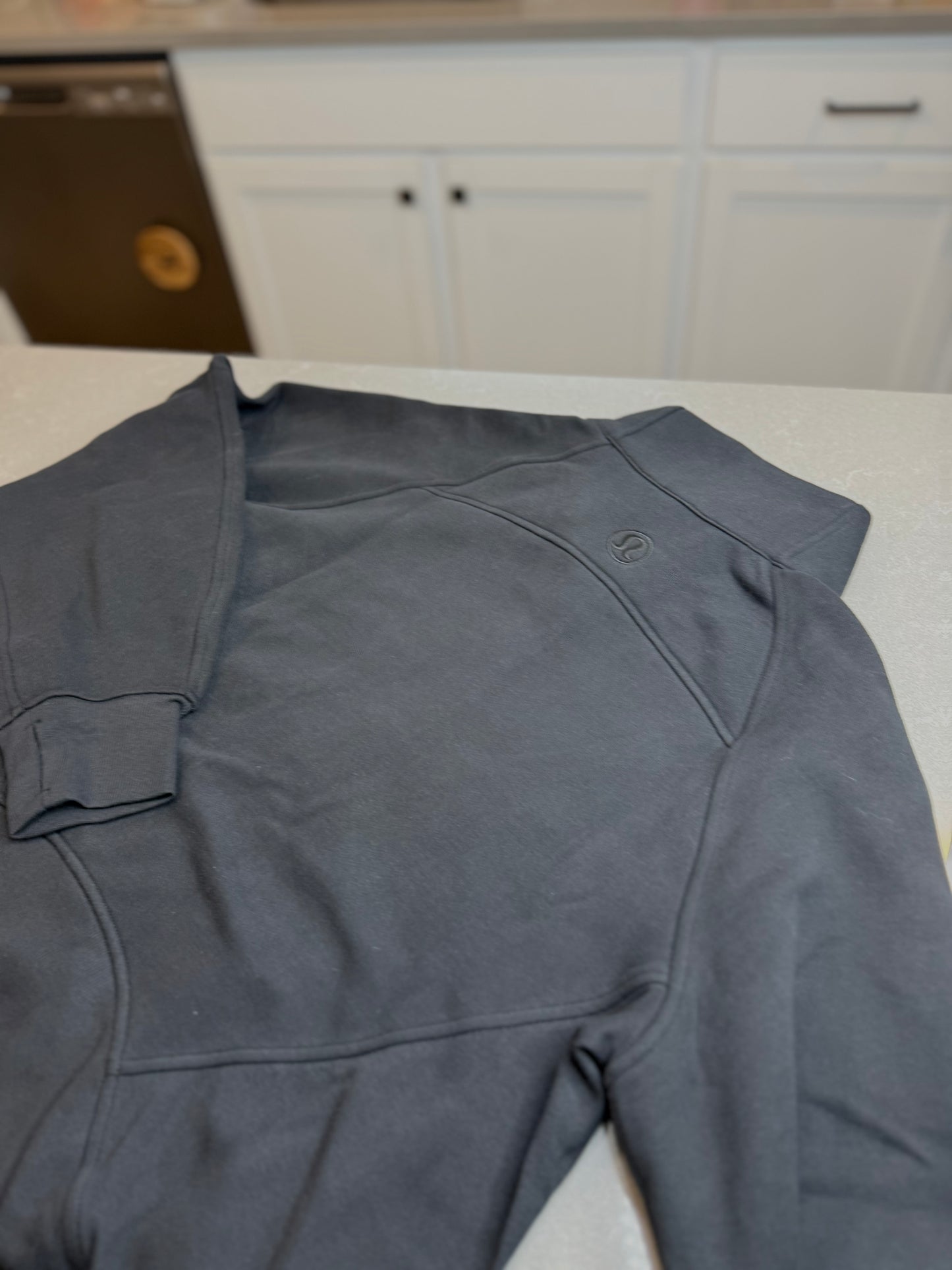 Scuba oversized funnel neck half zip * Size XS/S • M/L • XL/XXL
