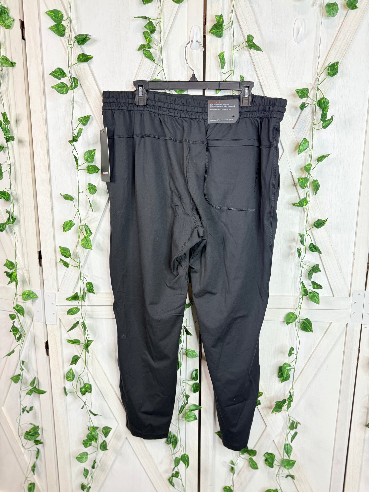 Soft Jersey tapered pant reg *Size XXL