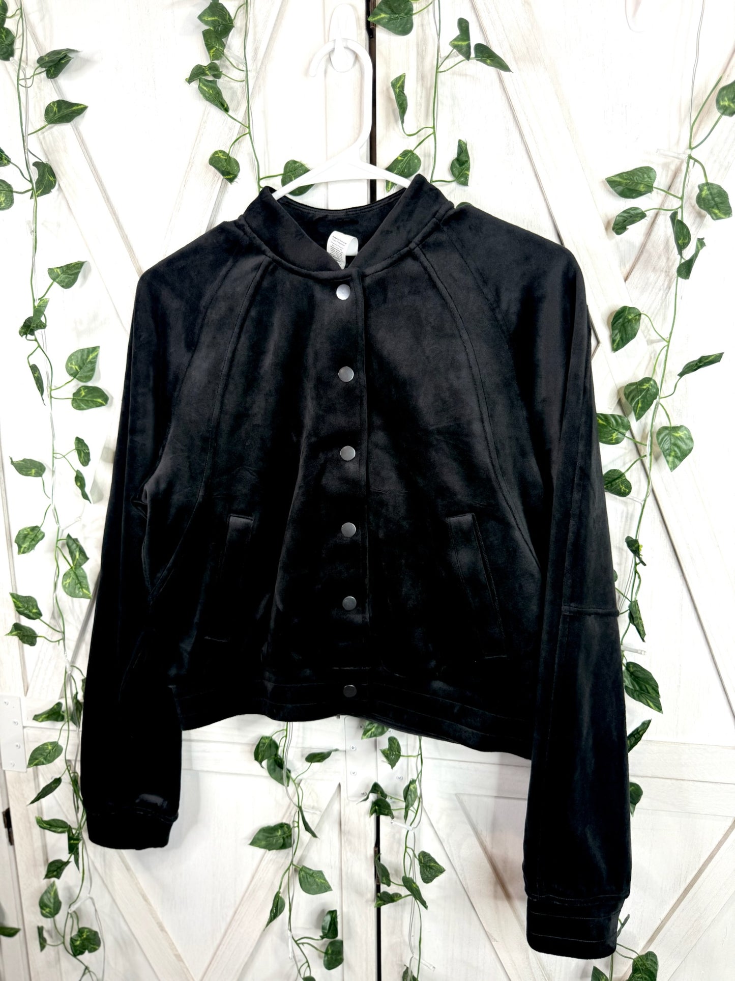 Scuba Varsity Jacket *Velvet *Size XS