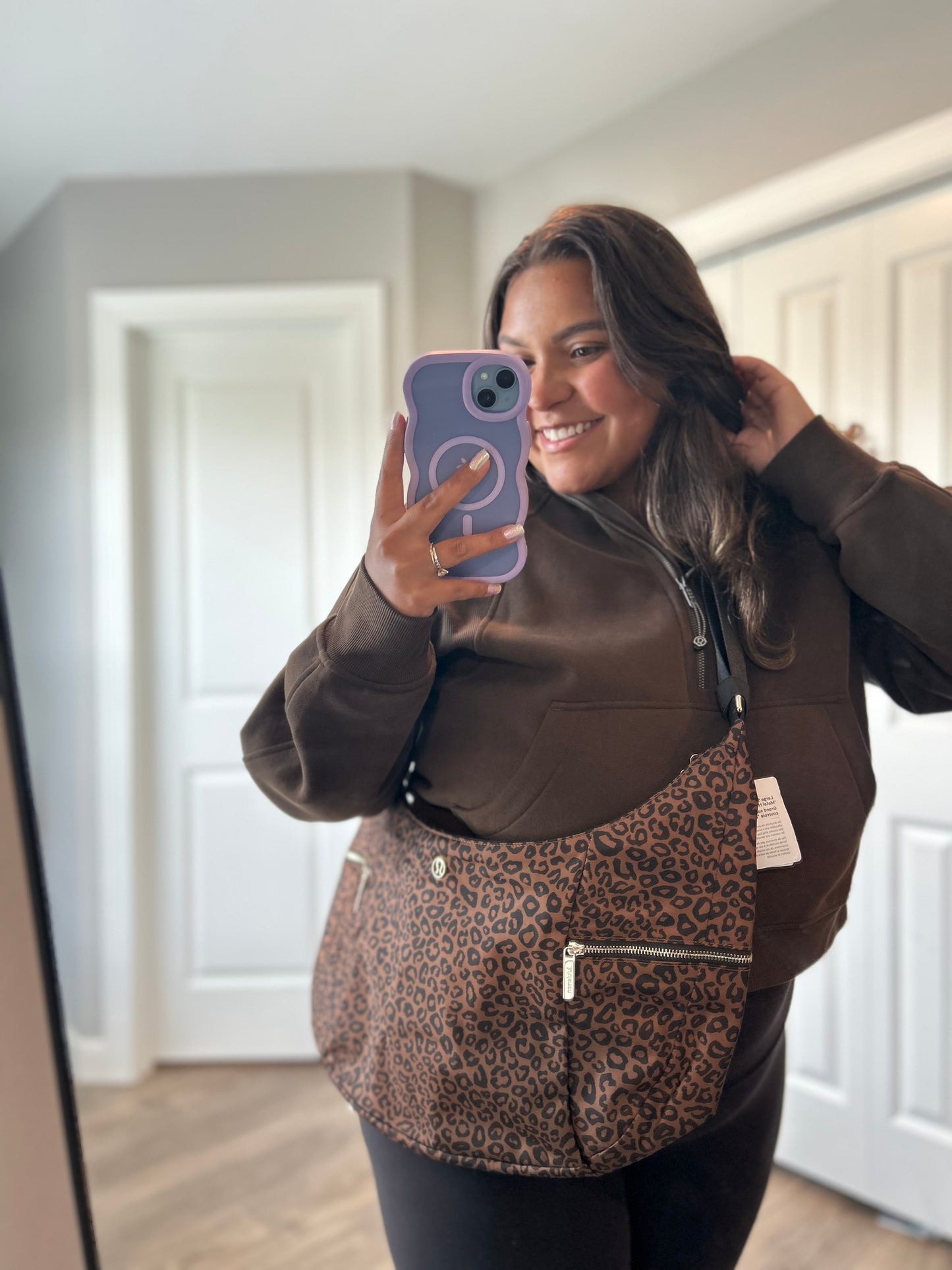 Large Slouchy Sling Bag 13L * Metal Hardware