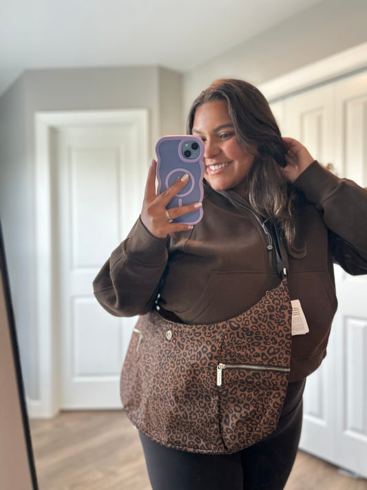 Large Slouchy Sling Bag 13L * Metal Hardware