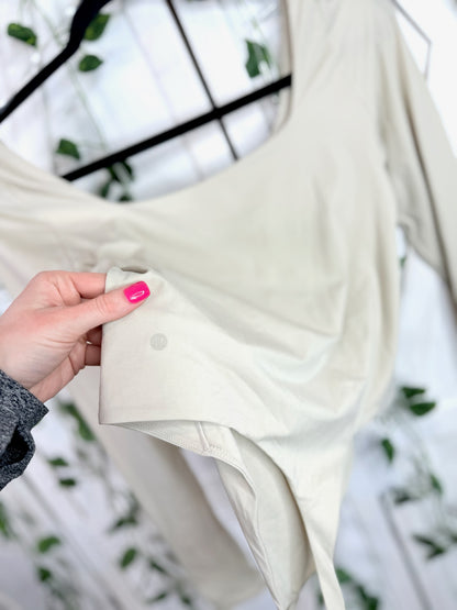 Nulu Square-Neck Bodysuit *NEW *SIZE M