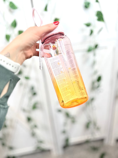 Back to Life Clear Bottle 32oz *Straw Lid