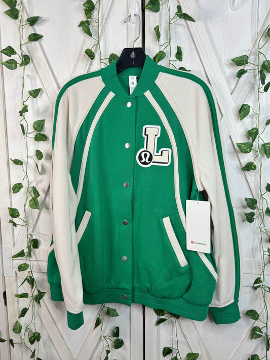 Scuba Oversized Collegiate Jacket *Graphic * Size XS/S