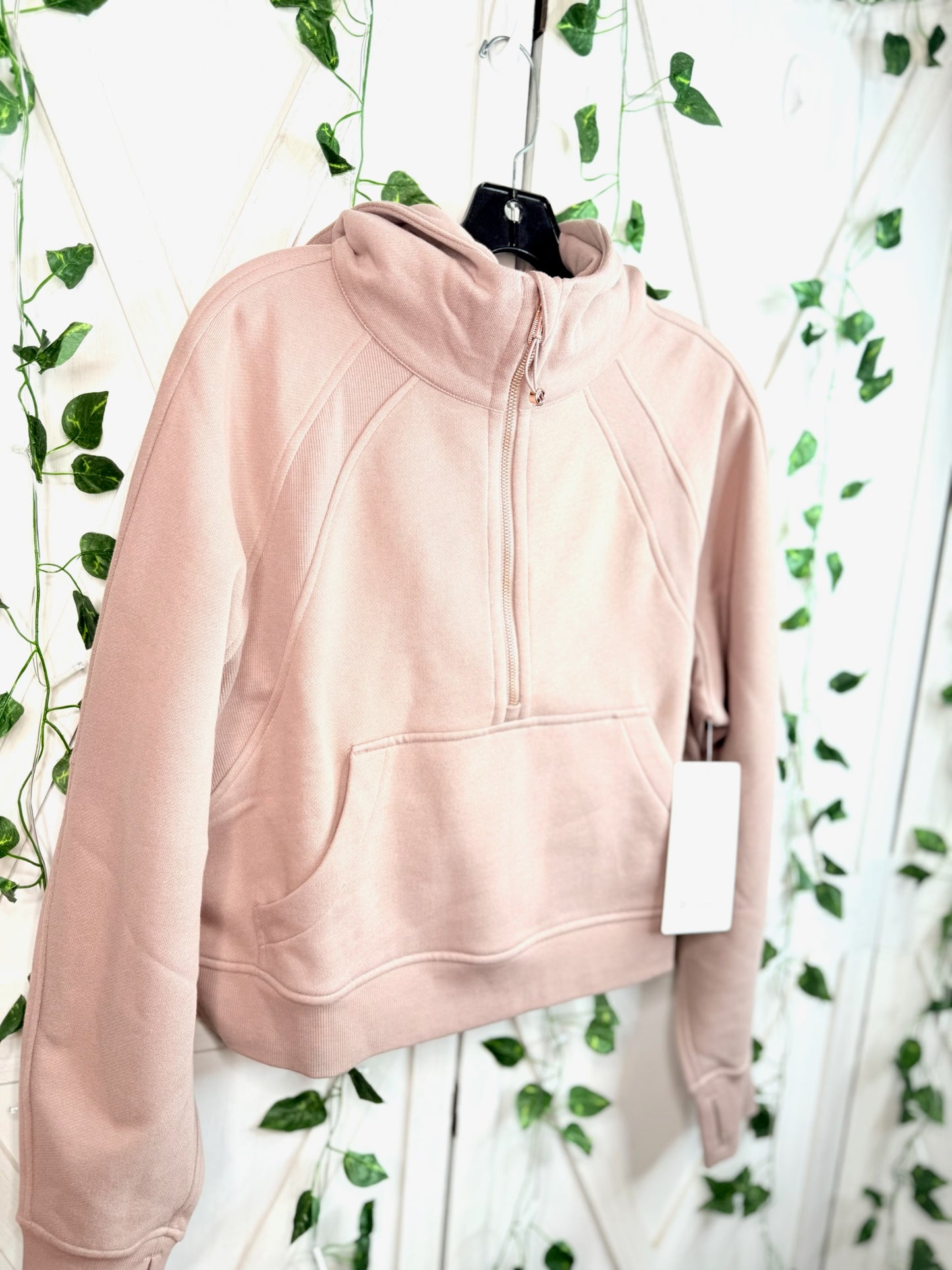 Scuba Oversized Half-Zip Hoodie * Size XS/S • M/L