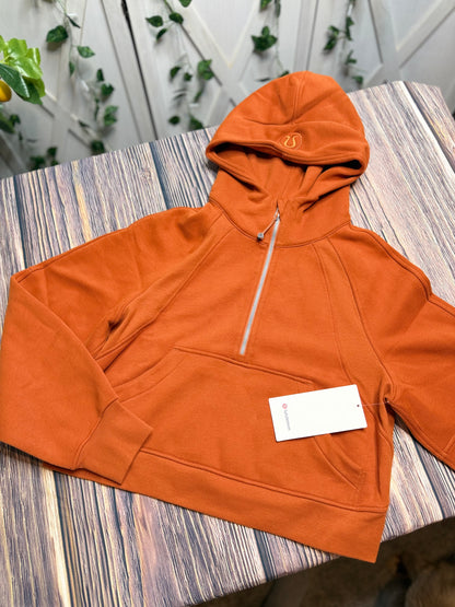 Scuba oversized Half -Zip Hoodie *Size xs/s