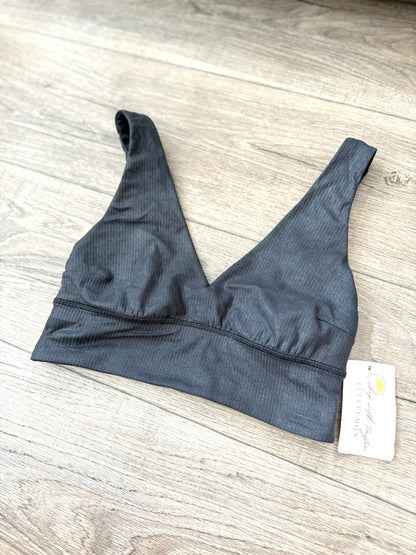 Align Ribbed V-Neck Bra