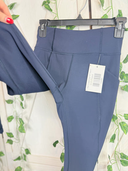 Time To Sweat Crop *23" *Size 4