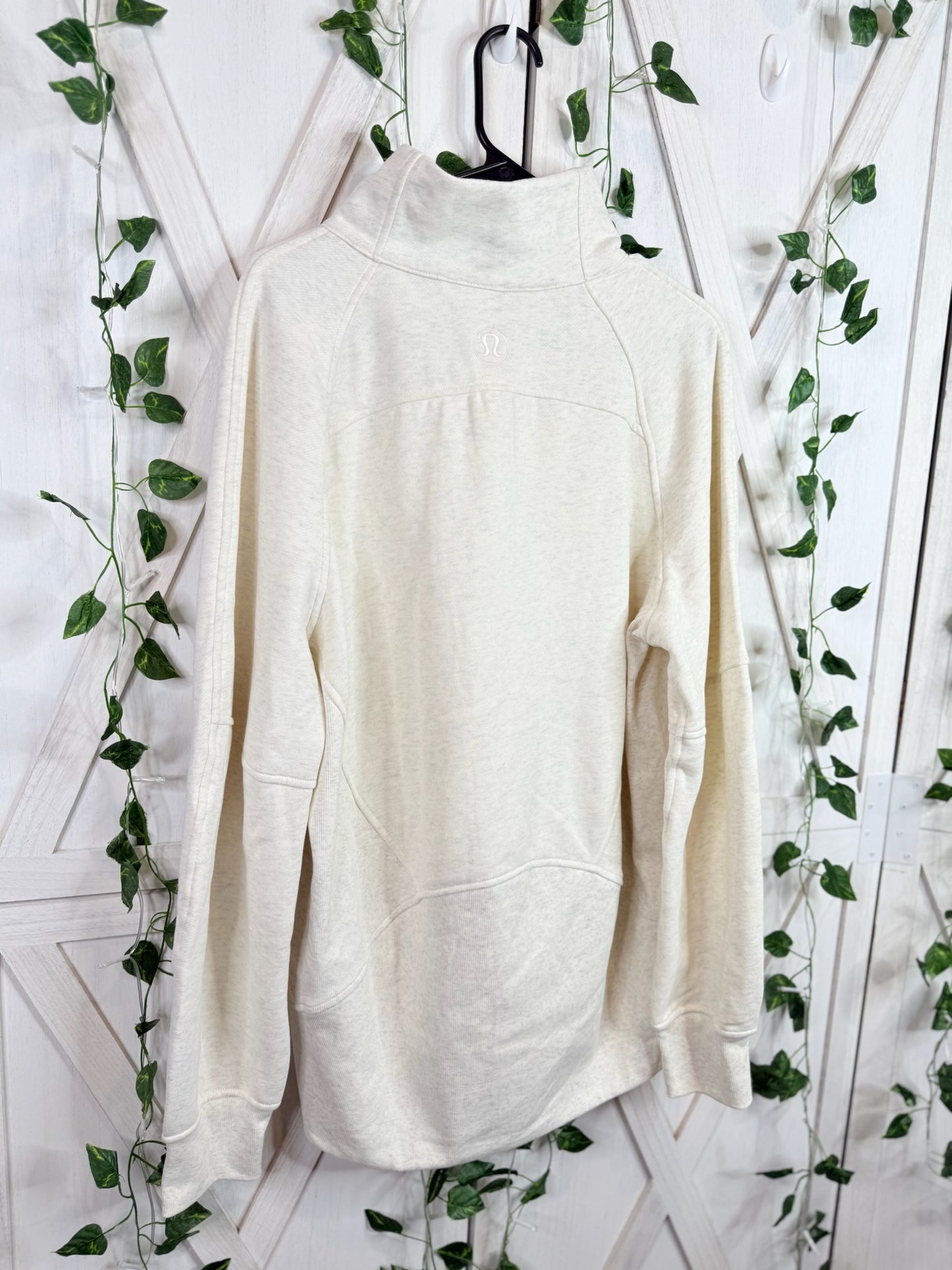 Scuba Oversized Funnel Neck Half Zip *Size M/L