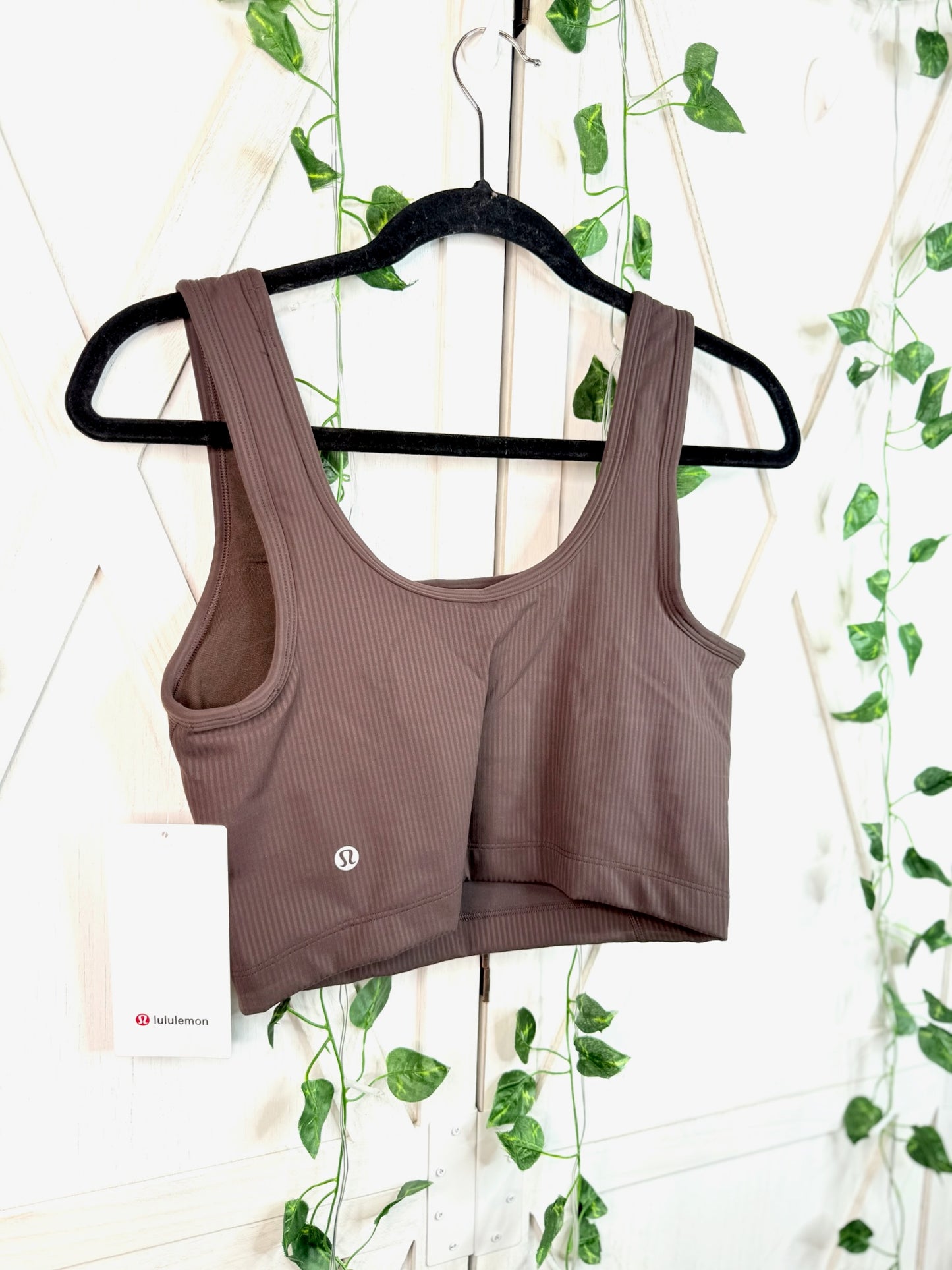 Wunder Train Scoop Neck Tank * Rib * Size 4 • 6