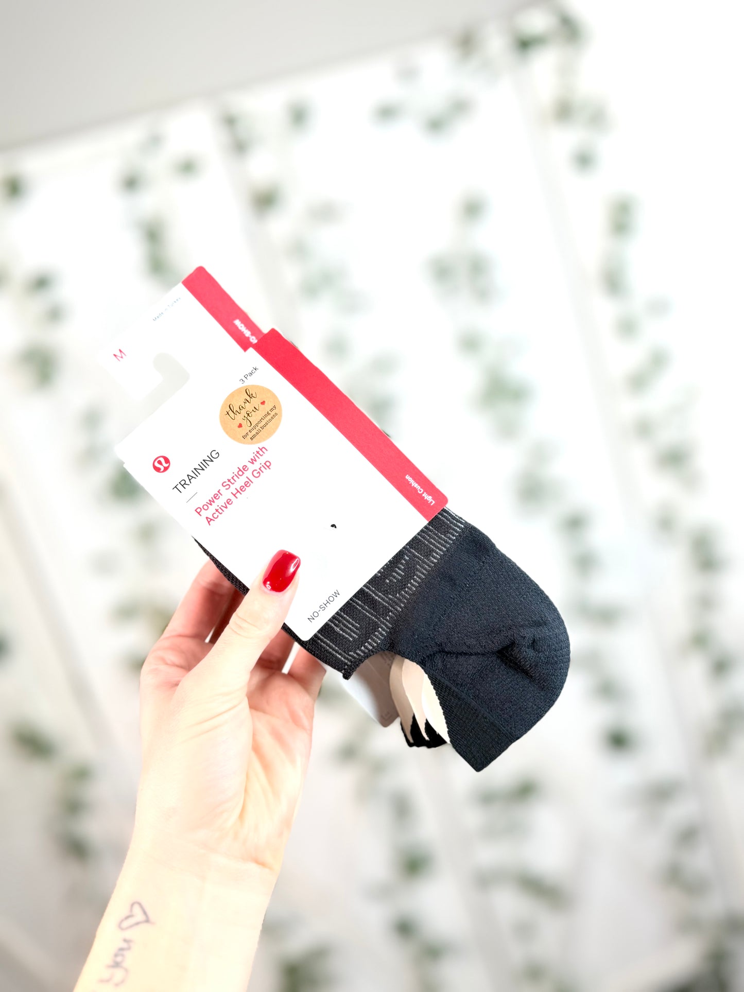 Woman’s Power Stride No Show with Active Heel Grip