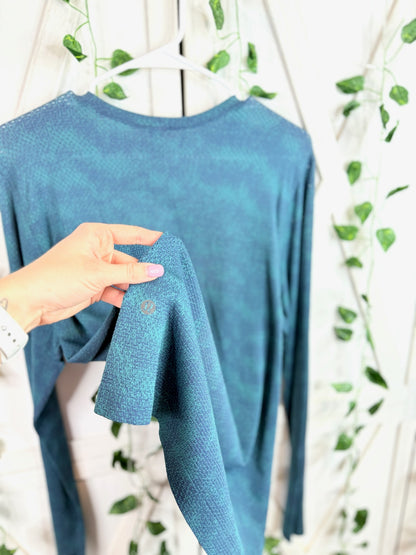 Lululemon Metal Vent Tech Long Sleeve - Night Sea Green